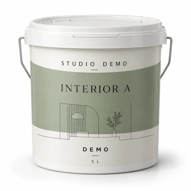 Sơn nội thất Mẫu A 5L Studio Demo