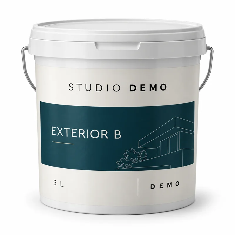 Sơn ngoại thất Mẫu B 5L Studio Demo
