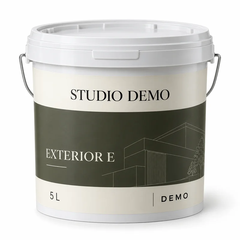 Sơn ngoại thất Mẫu E 5L Studio Demo